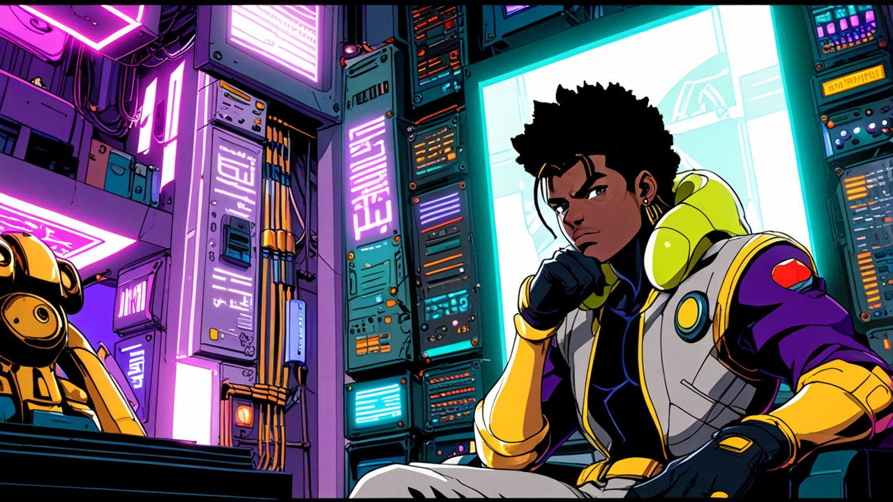 Leonardo_Anime_XL_A_Black_African_man_in_urban_futuristic_atti_0