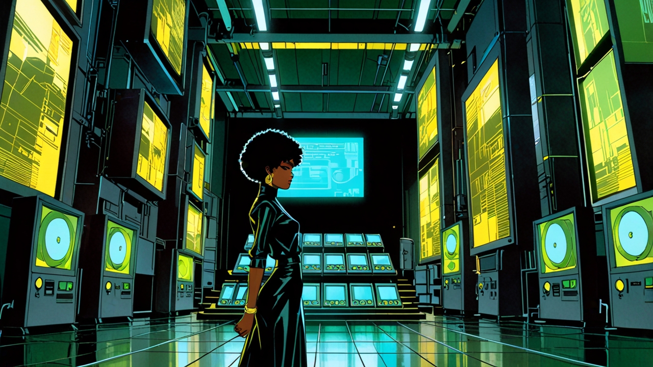 Leonardo_Anime_XL_A_futuristic_hightech_studio_A_Black_African_3